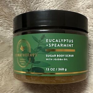 Bath and body works Eucalyptus Spearmint Sugar Scrub with Jojoba Oil